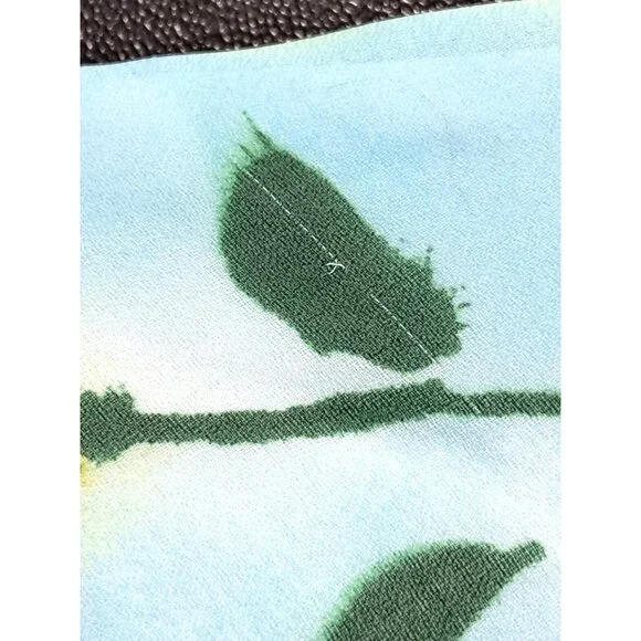 Xoxo Mini Skirt Womens Size 7 Floral Print Y2K Skater Polyester Made In USA - Picture 12 of 12